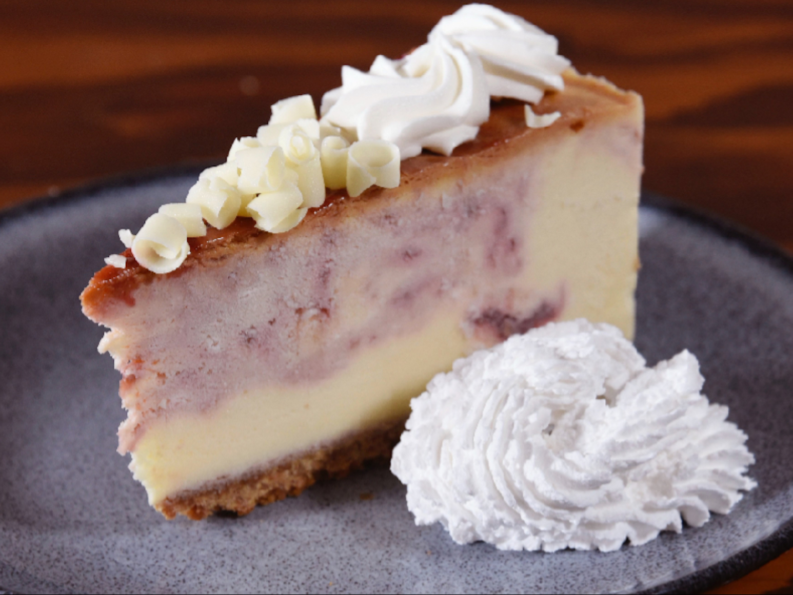 Raspberry Chocolate Chesse Cake.