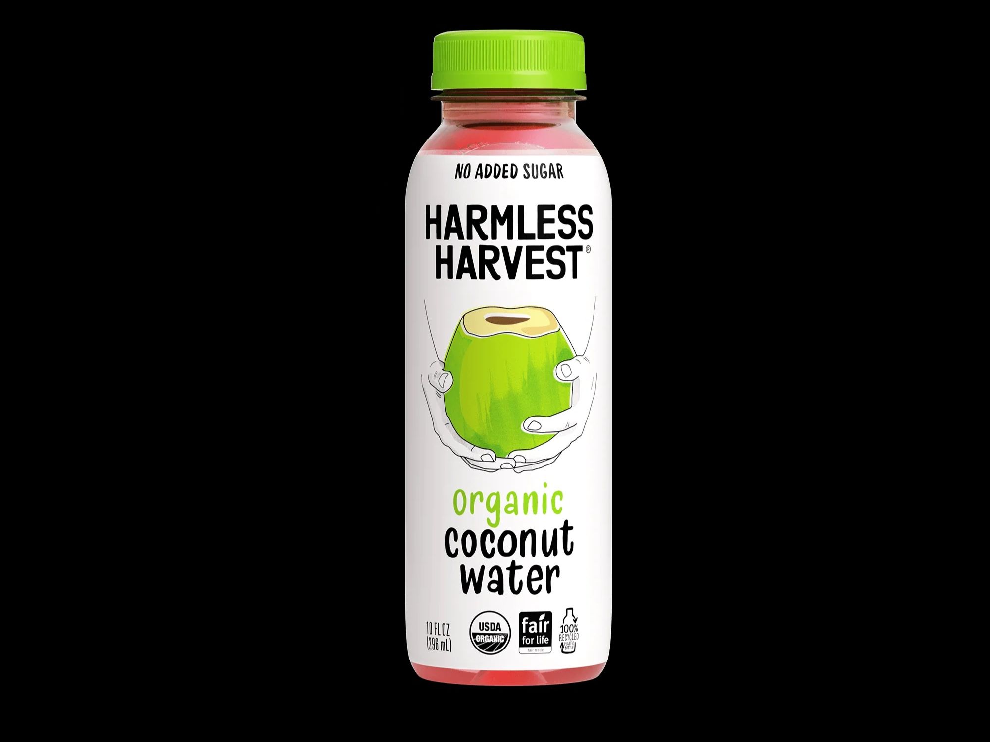 Harmless Coconut Water.