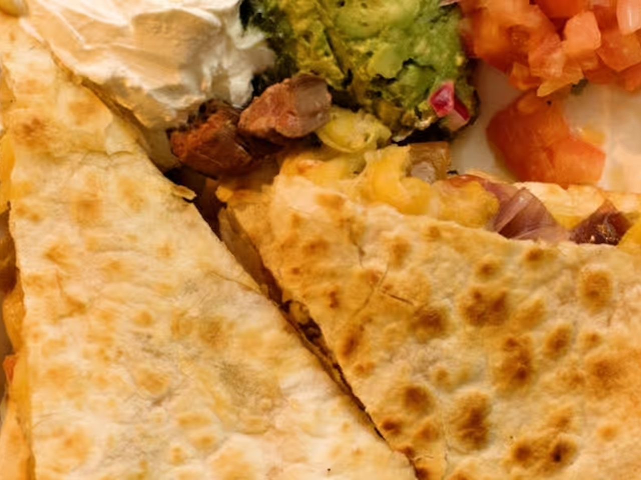 Skirt Steak Quesadilla.