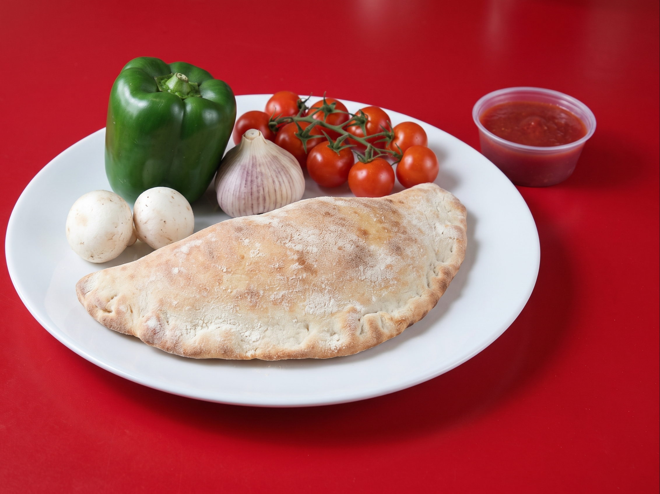 Calzone Personal Veggie.