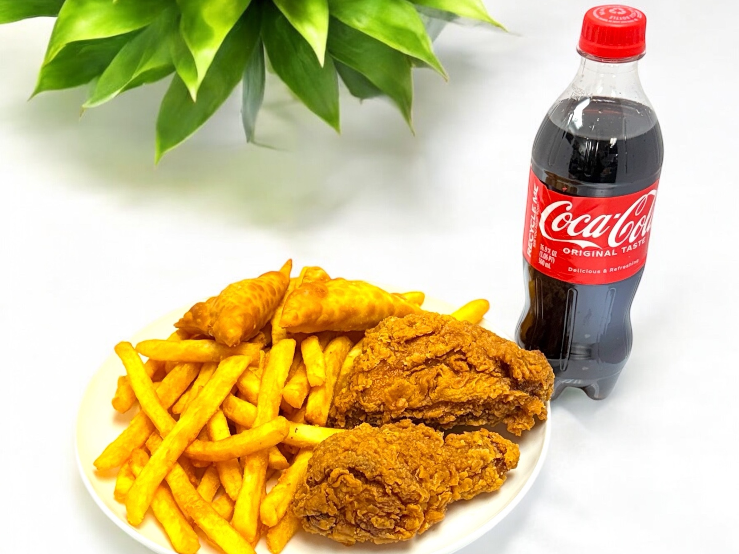 Combo Fried Chicken.