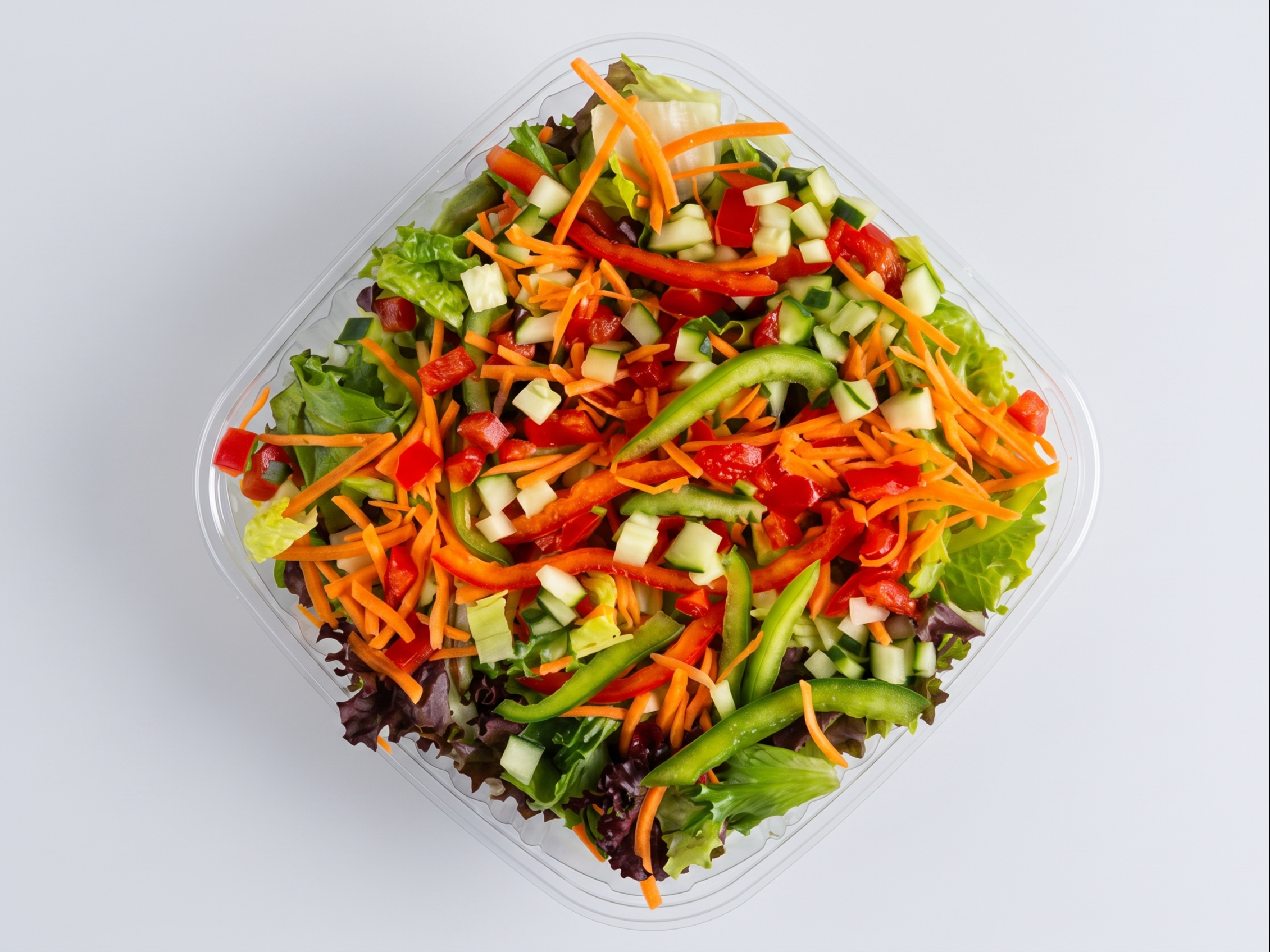 Garden Salad w/ Chicken.