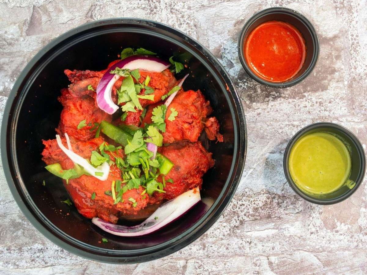 Tandoori chicken wings (12 Pcs) - Breaded