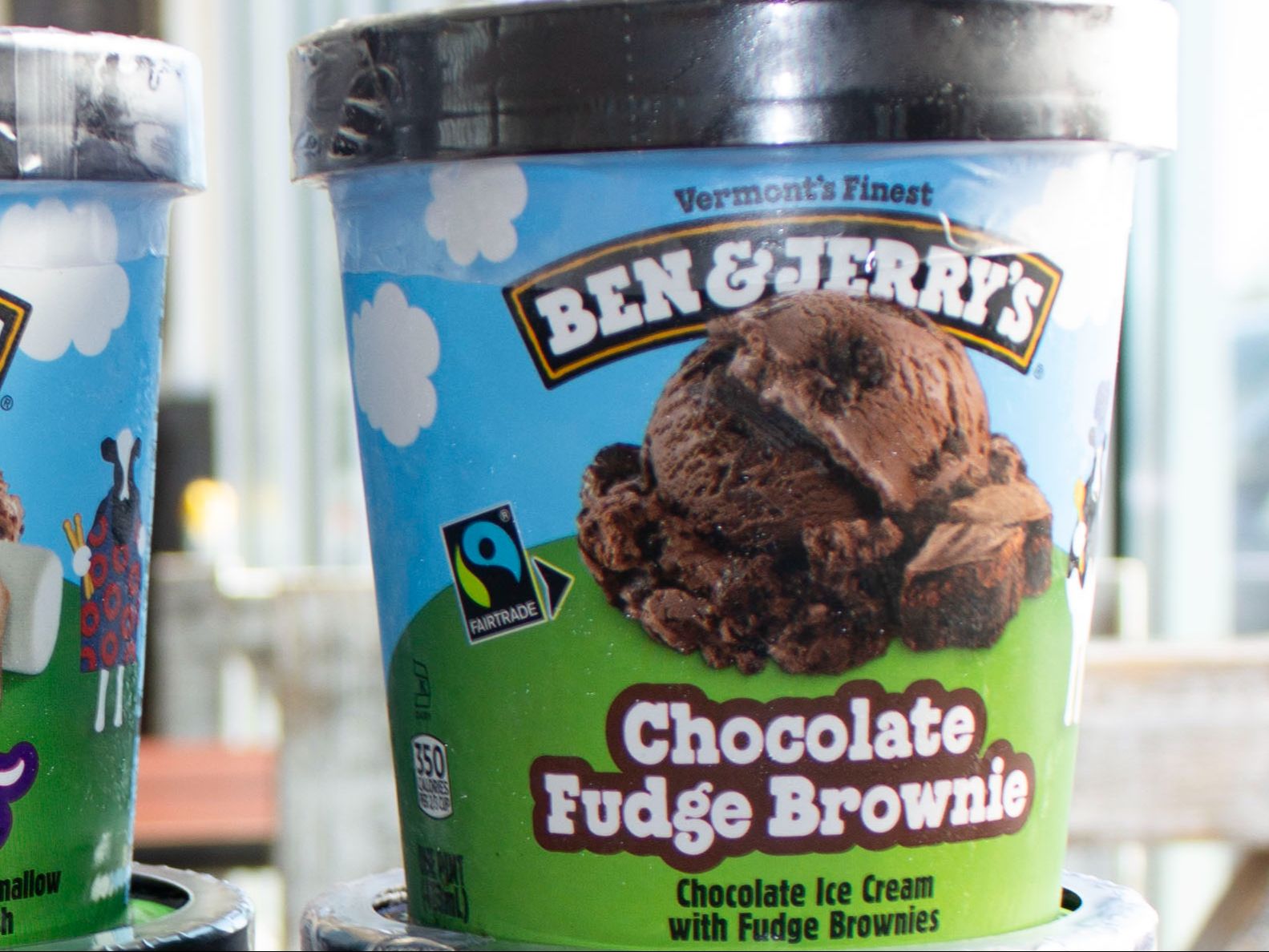 Chocolate Fudge Brownie.
