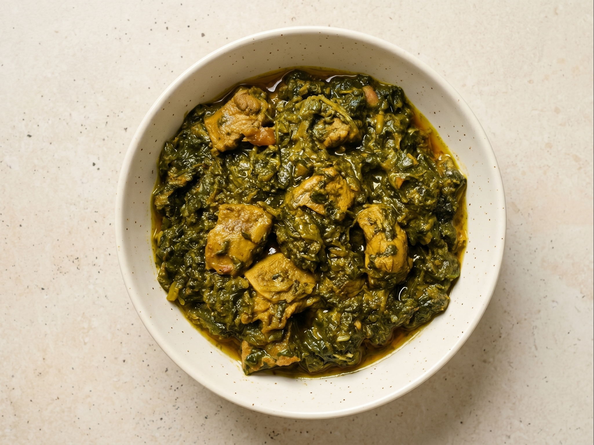 Saag Gosht.