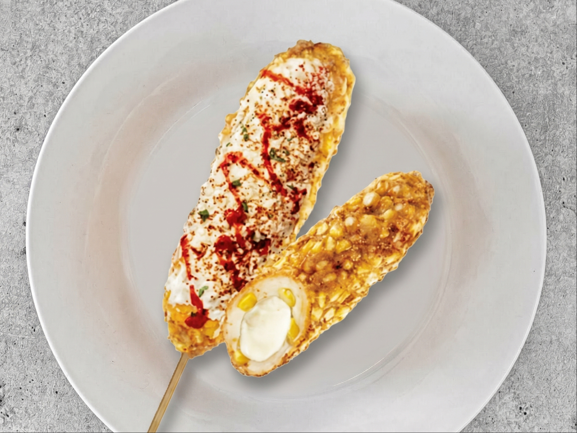 Elote Mozzarella.