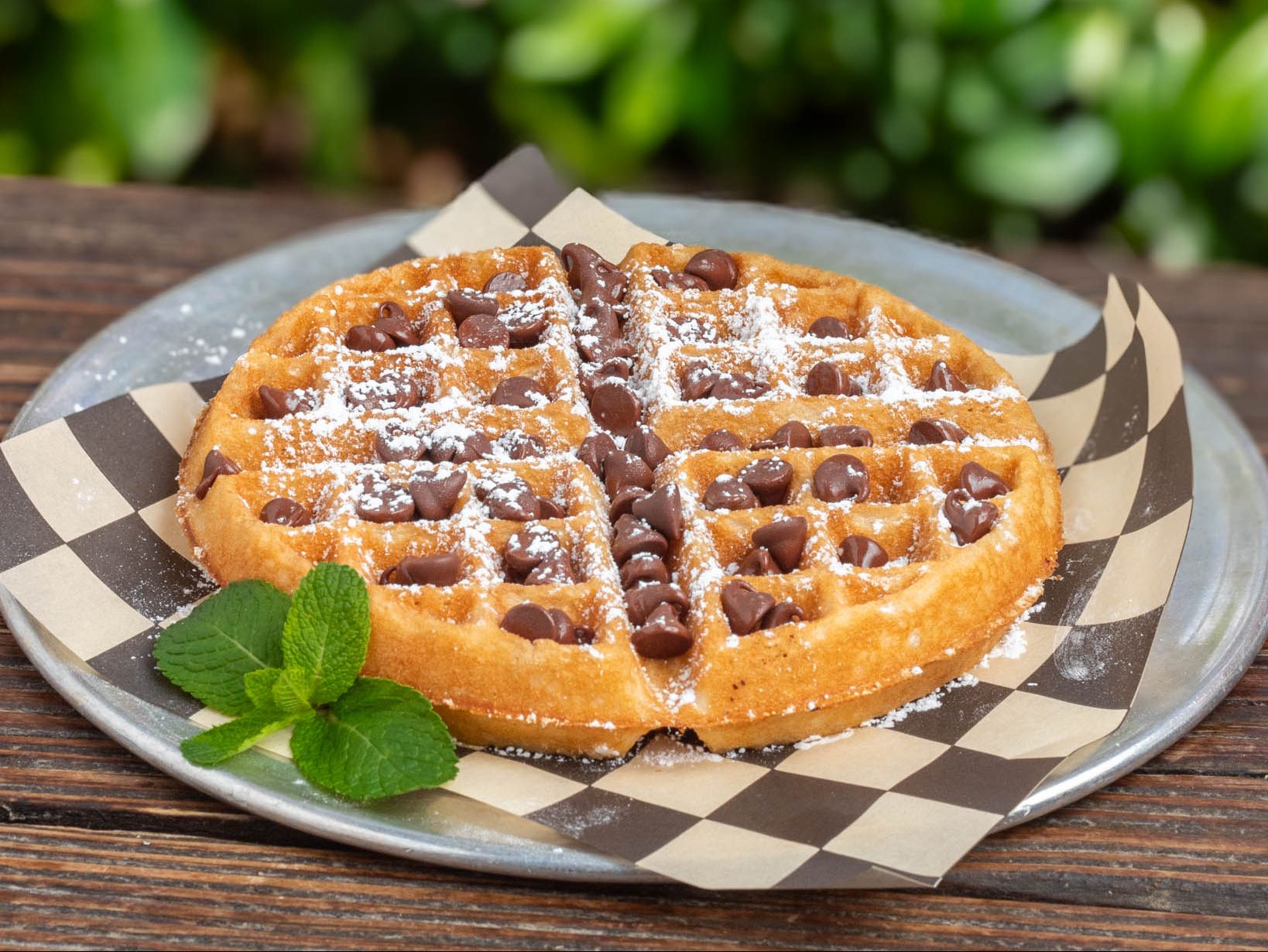 Chocolate Chip Waffle.