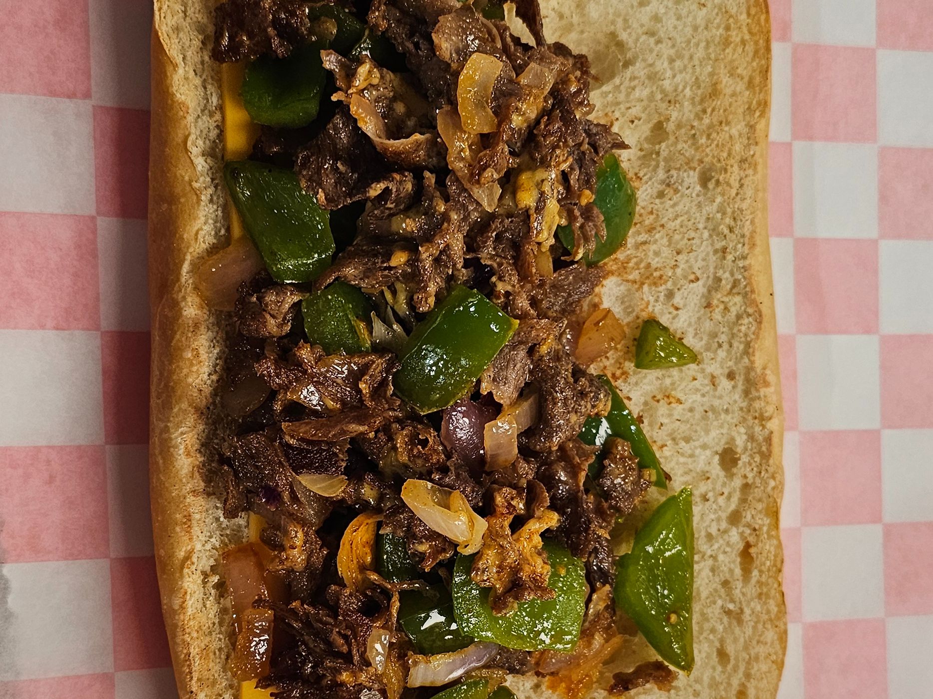 Cheese steak.