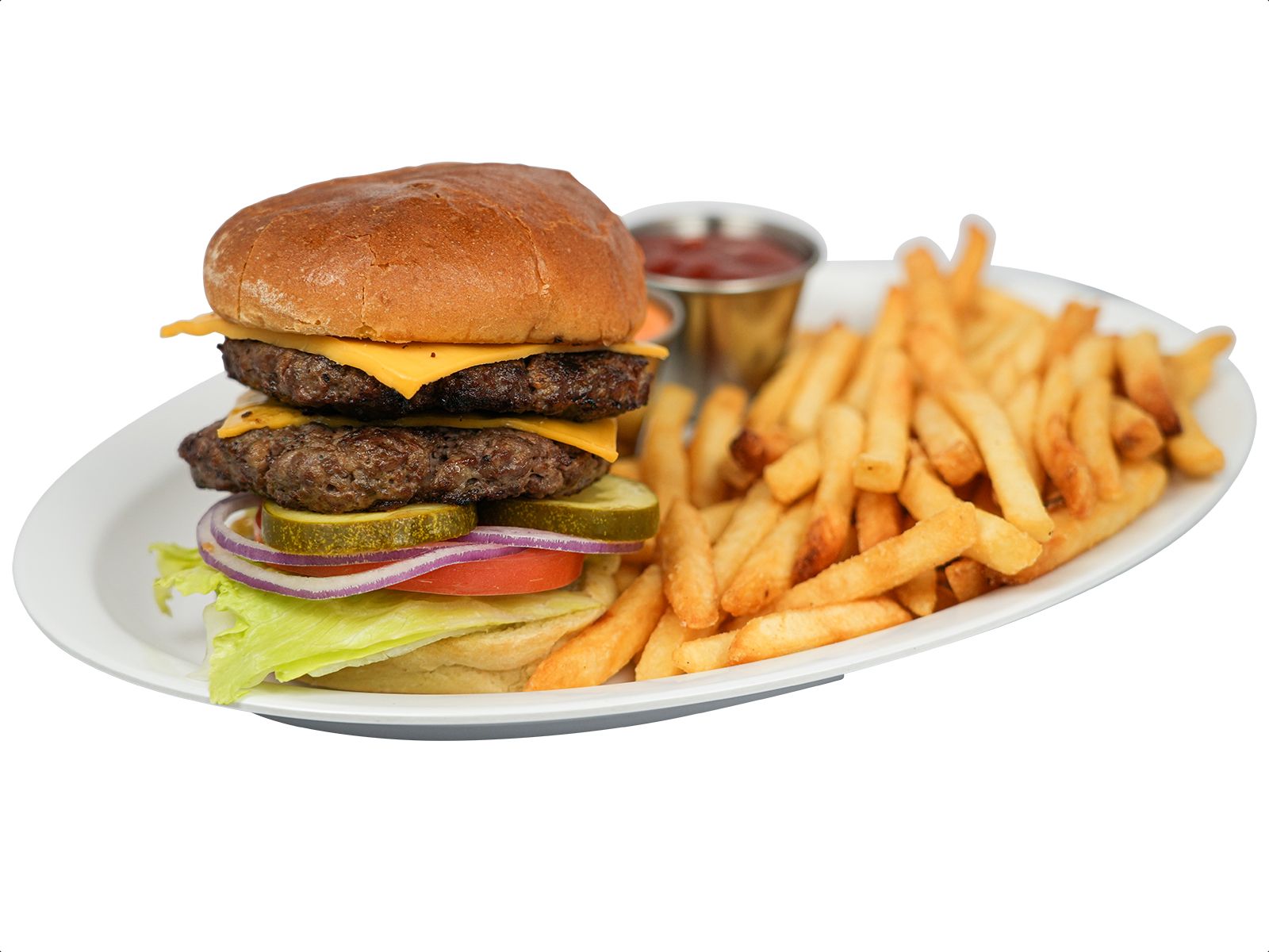 Double Beef Burger.