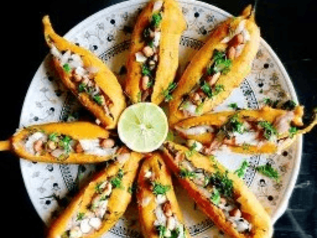 Stuffed Mirchi Bajji.
