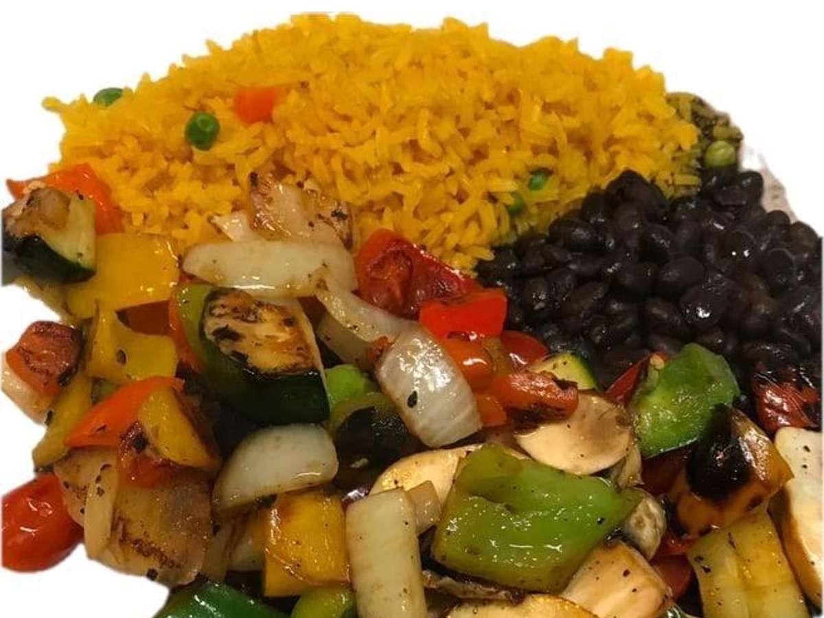 Rice Bowl w/ Seafood.