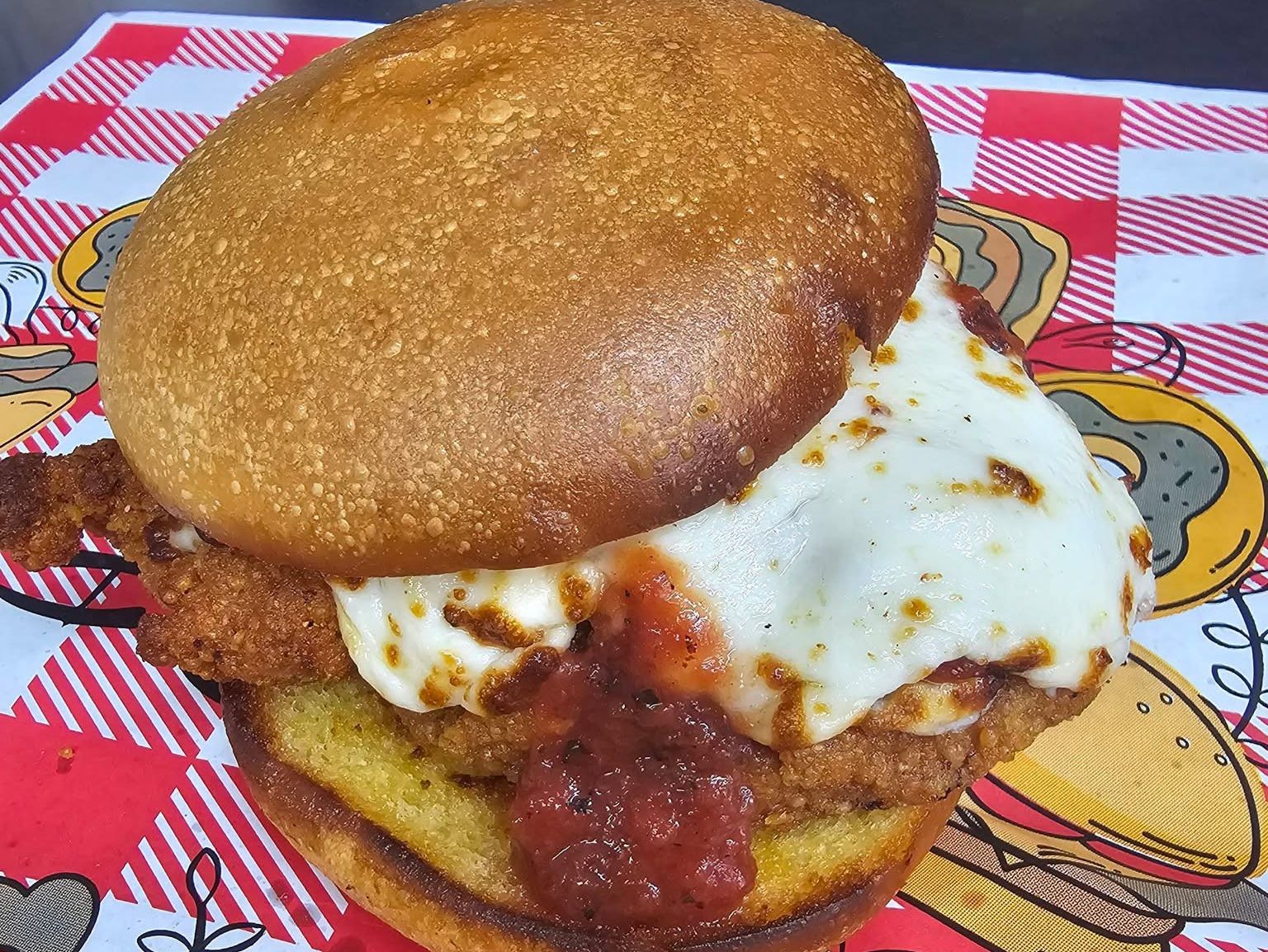 Chicken Parm Sandwich Combo | New Item!!!.