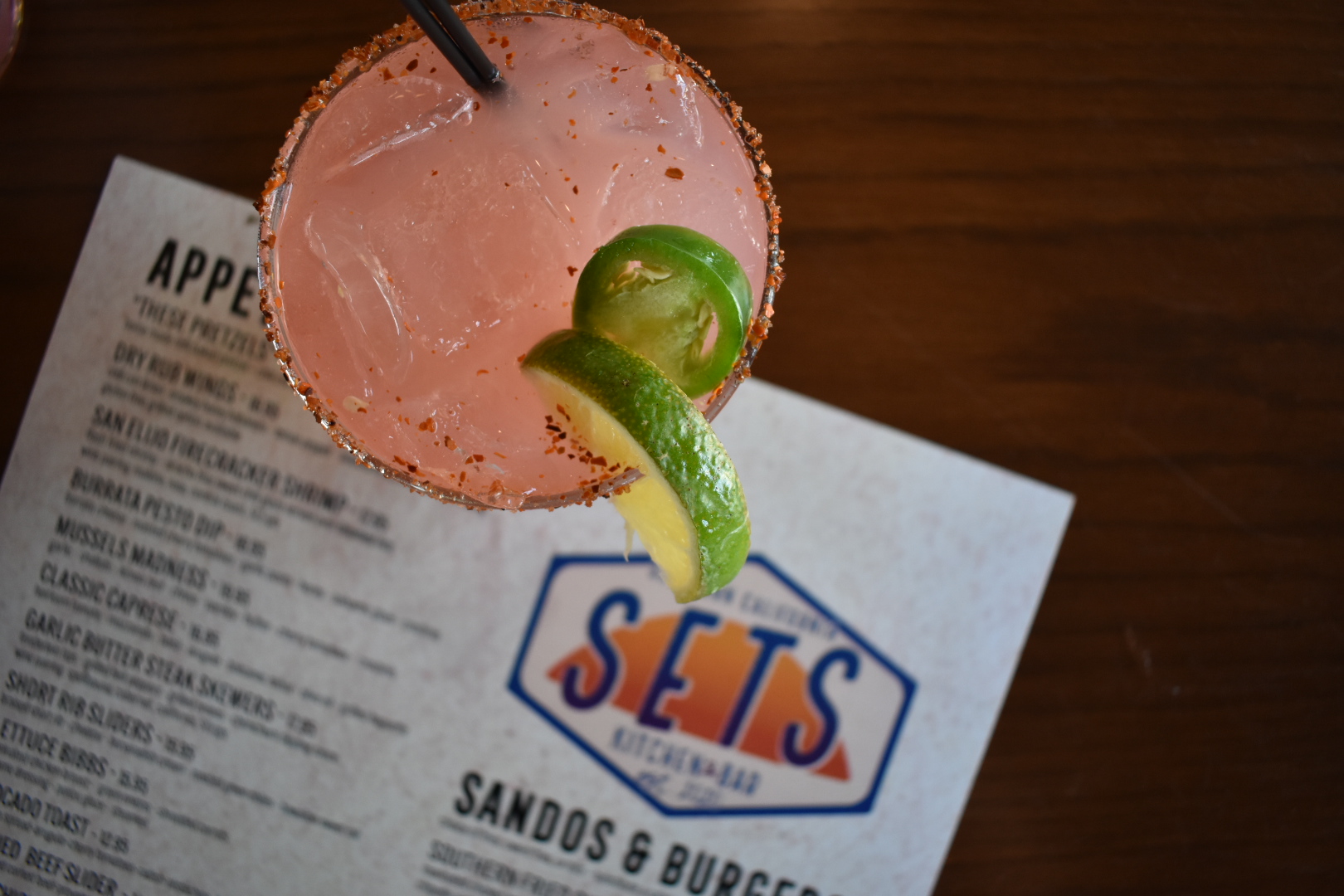Welcome to Sets Kitchen & Bar! We're a local American restaurant in San Elijo serving up great food, drinks, & good vibes. We're excited to have you dine with us!
