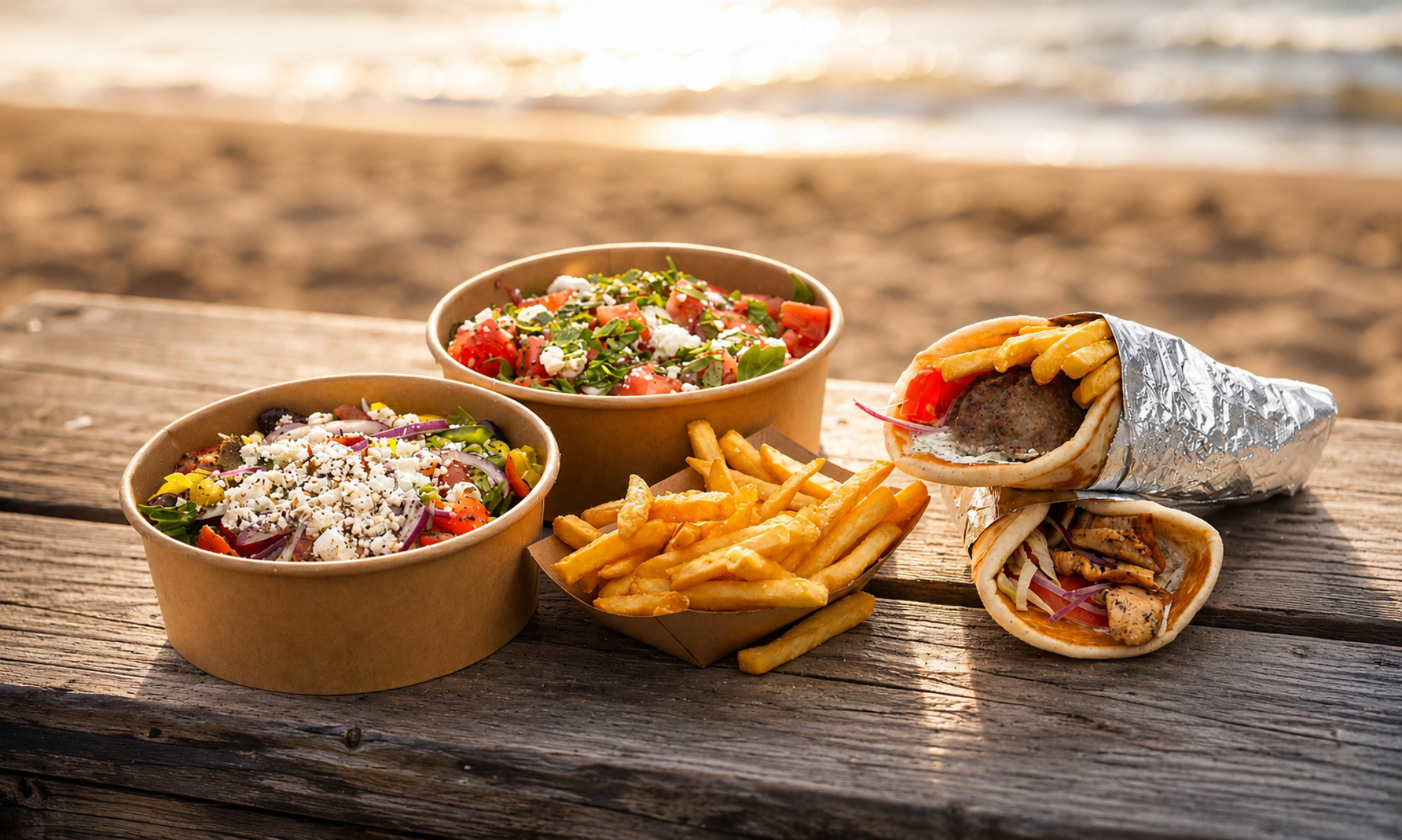 Welcome to the Sandbar! Where Compo meets a Mediterranean Beach vibe.