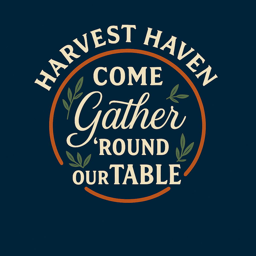Inspired by Matthew 9:37, Harvest Haven is a Christ-centered place where Seeds of Service are planted and families and community Gather ’Round Our Table to share God’s blessings together.