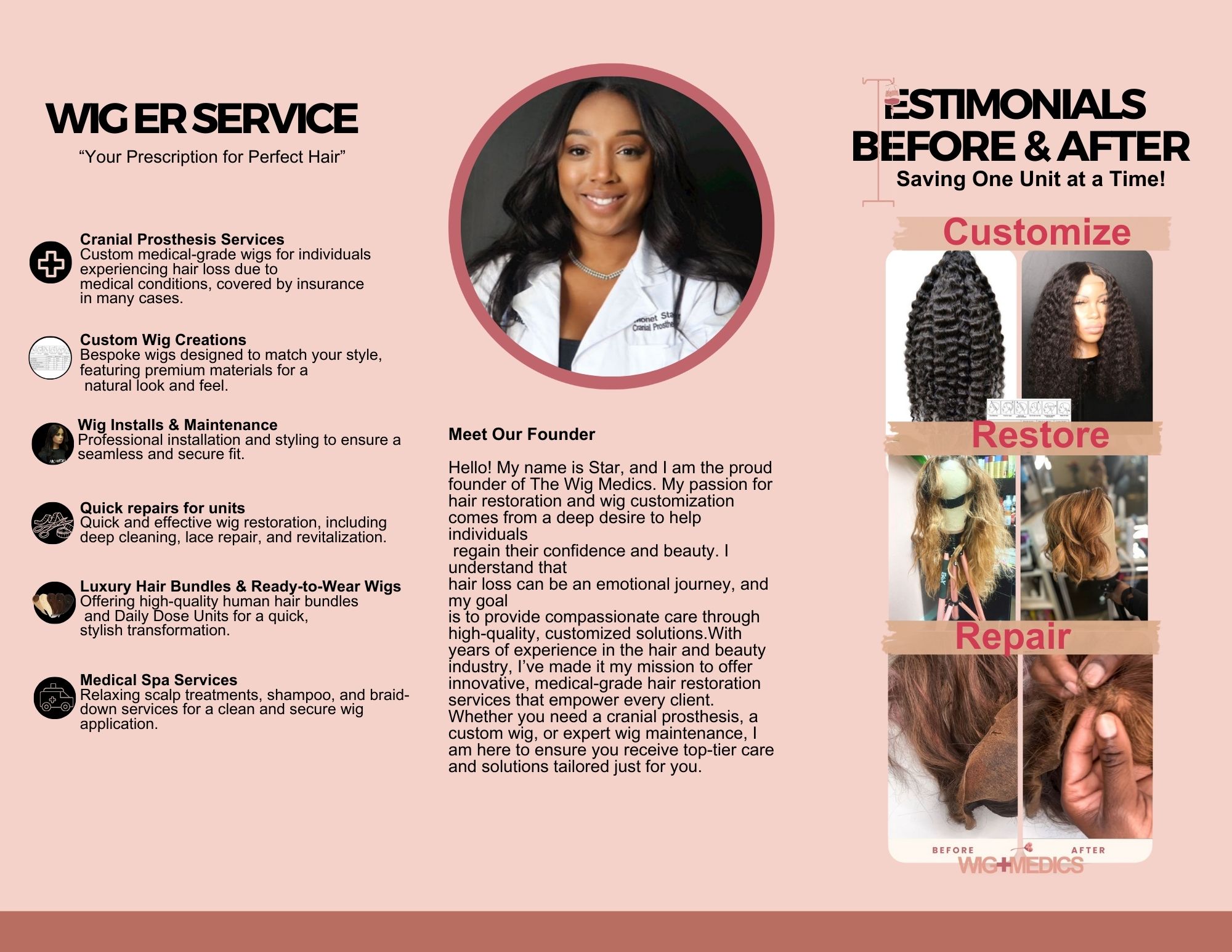 THE WIG MEDICS - About Us