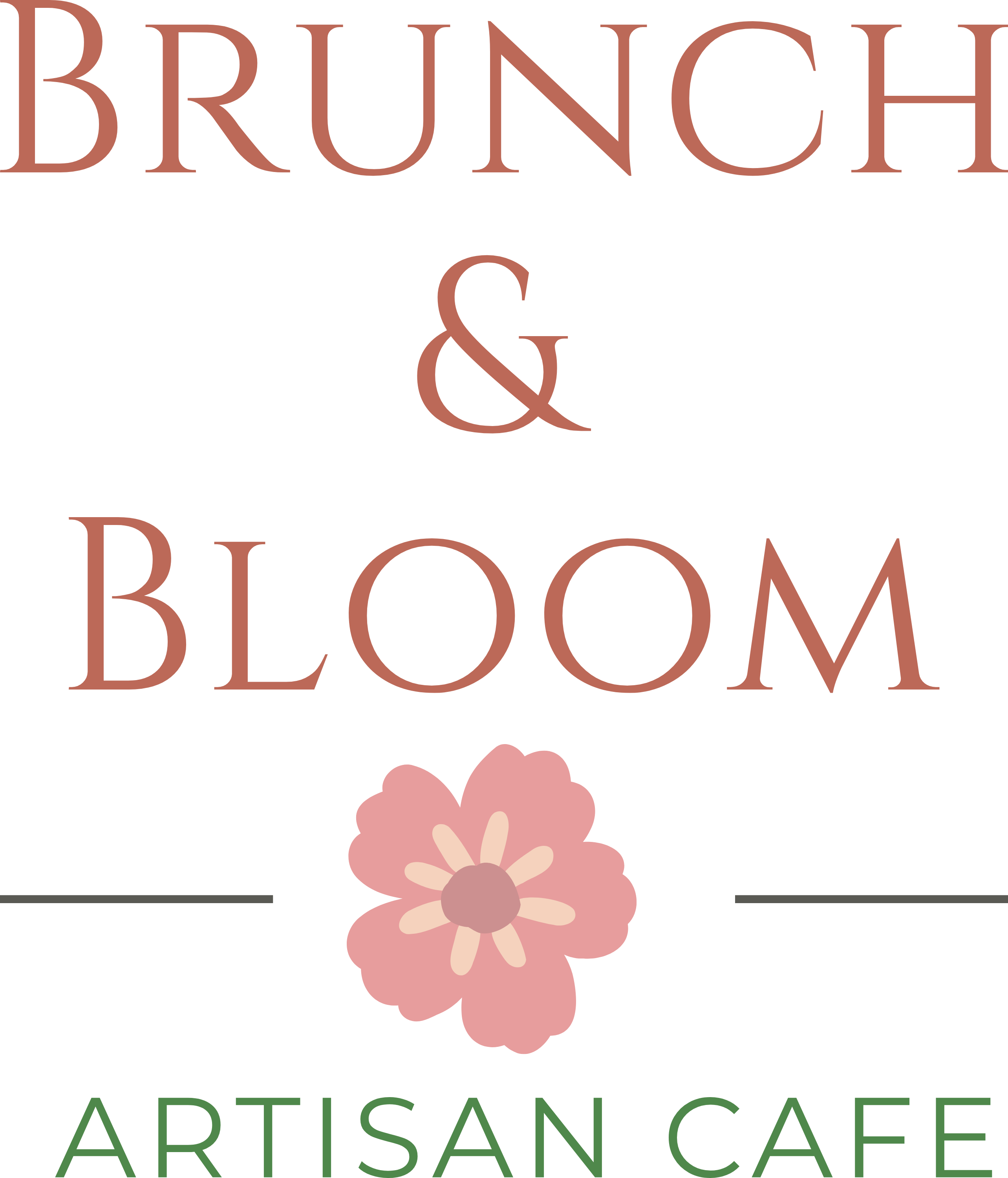 Welcome to Brunch & Bloom. Enjoy artisan coffee, scratch-made brunch, and fresh ingredients sourced locally and organically whenever possible. Gather, savor, and bloom with us.