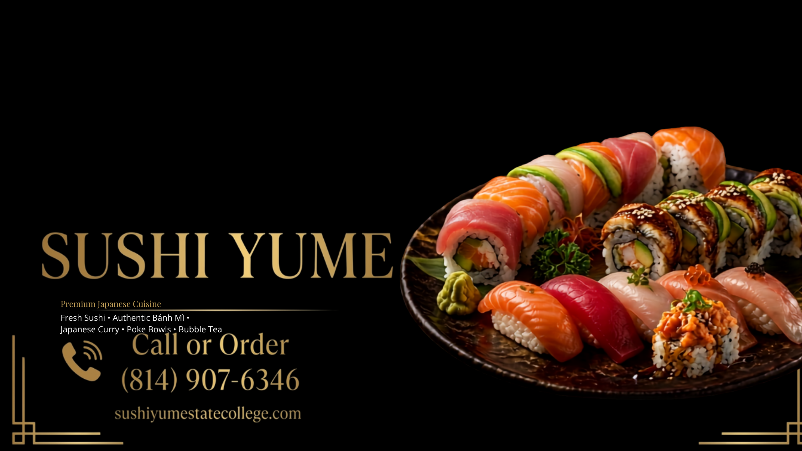 Welcome to Sushi Yume