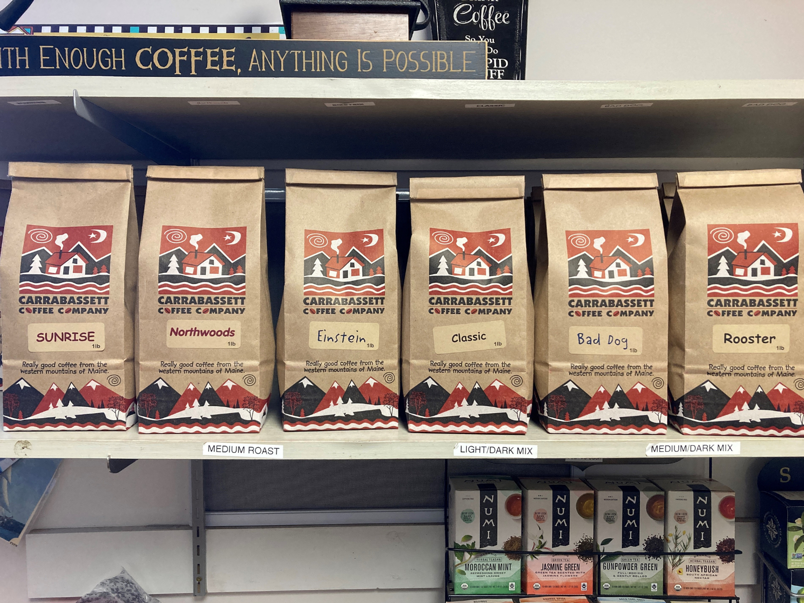 CARRABASSETT COFFEE CO. LOCAL PICKUP - Local Pickup in Kingfield
