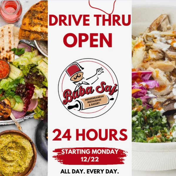 Welcome to Baba Saj! – Your 24/7 Shawarma Spot Day or night, our kitchen is always open with freshly grilled shawarma, warm pita, crisp veggies, and signature sauces.