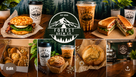 I'd love to invite everyone to check out my new coffee house, Forest Brew Company, now open in Surfside Beach in Palm Plaza!