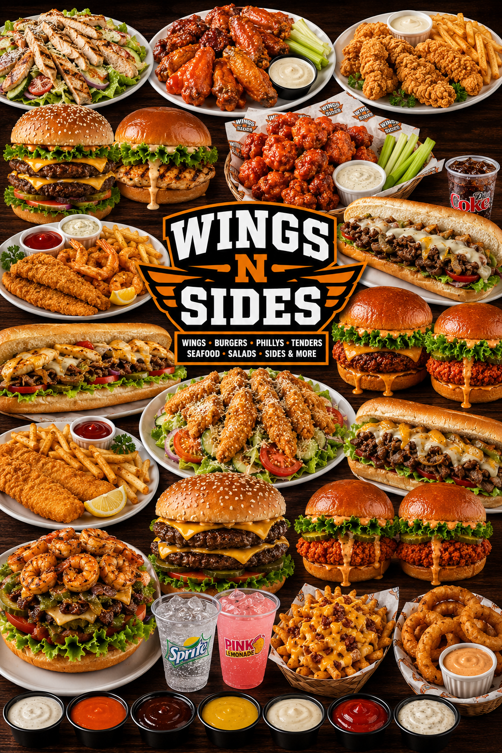 WINGS & SIDES - About Us