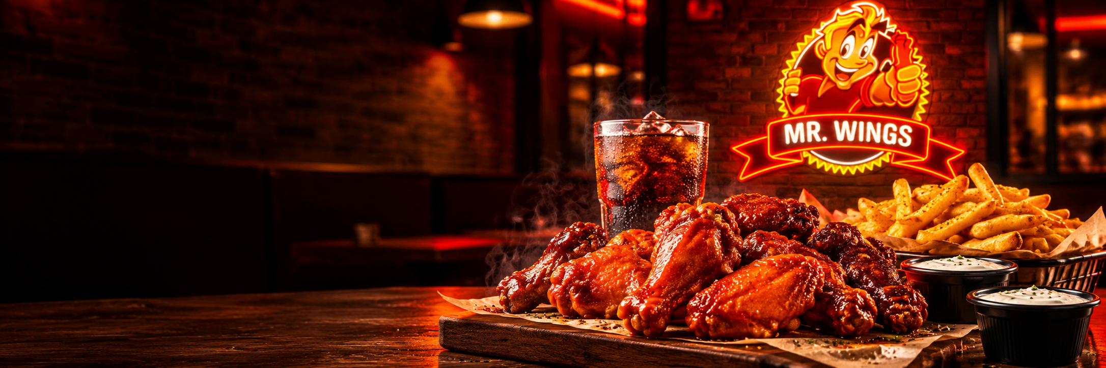 Craving Wings? You’re in the Right Place! Crispy wings, seasoned fries, loaded favorites, and more!